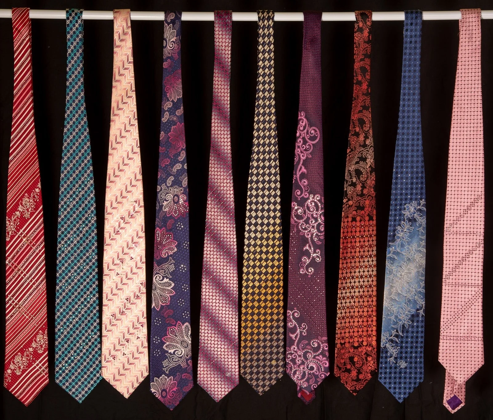 50 Mens Silk Neckties Different Brands With Shipping - Image 2